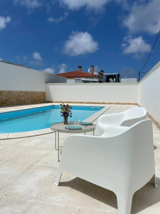 Charming Villa With Private Poll Alcobaça Esterno foto
